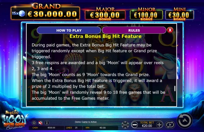 Mystic Moon Big Hit Bonanza by Free Slots 247