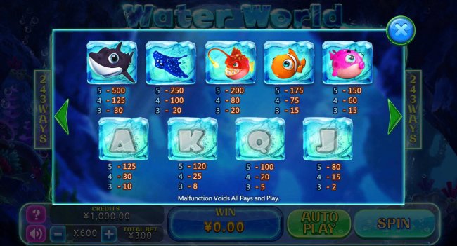 Free Slots 247 image of Water World