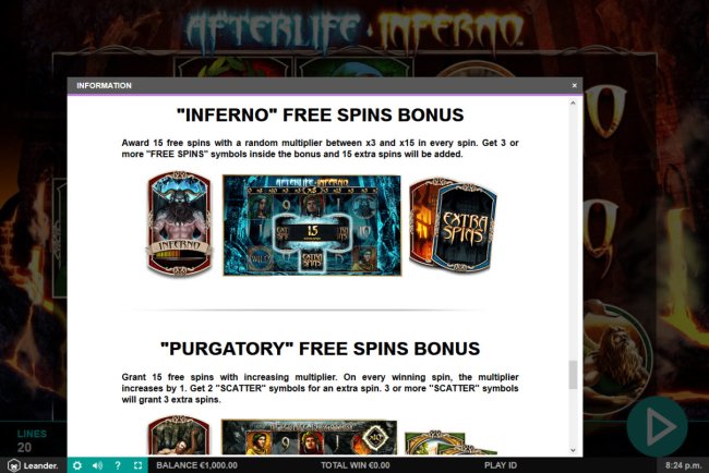 Free Slots 247 image of Afterlife Inferno