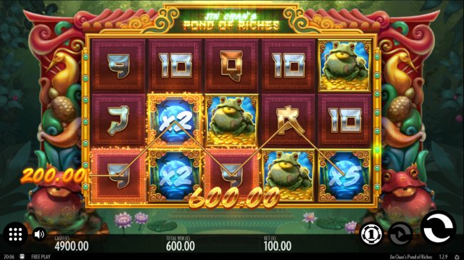 Jin Chan's Pond of Riches by Free Slots 247