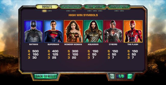 Justice League by Free Slots 247
