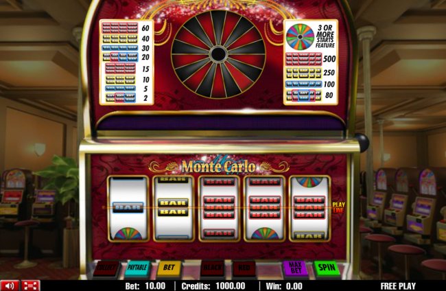 Monte Carlo by Free Slots 247