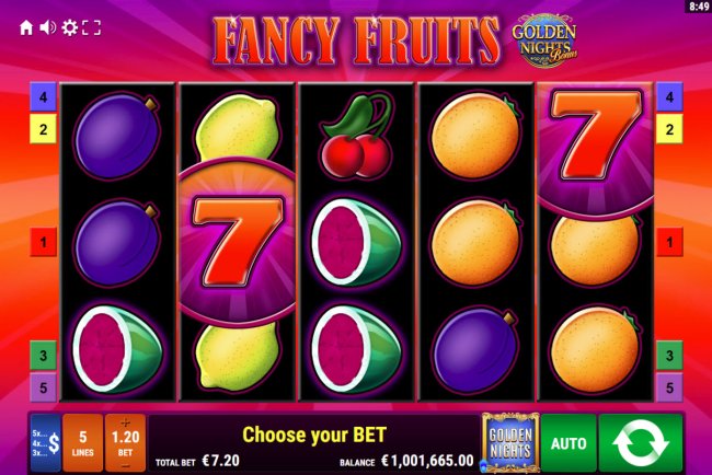 Free Slots 247 image of Fancy Fruits Golden Nights