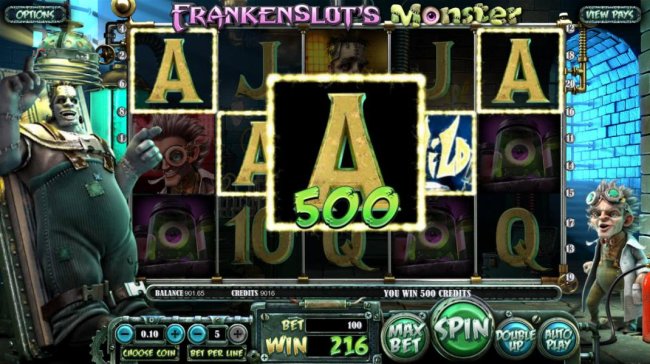 Frankenslot's Monster screenshot