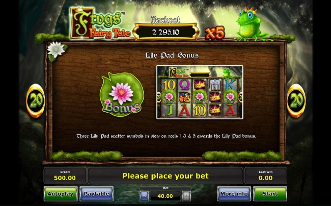 Frog's Fairy Tale by Free Slots 247