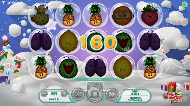 Free Slots 247 image of Fruit Monster Christmas