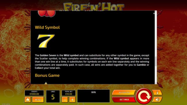 Free Slots 247 image of Fire 'n' Hot