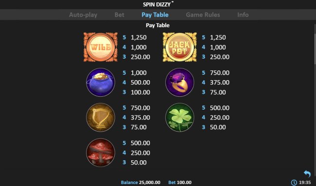 Spin Dizzy by Free Slots 247