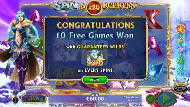 Free Slots 247 image of Spin Sorceress