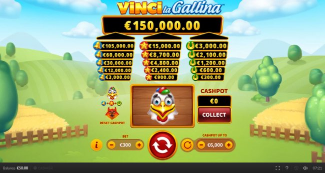 Free Slots 247 image of Vinci la Gallina