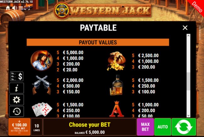 Free Slots 247 image of Western Jack