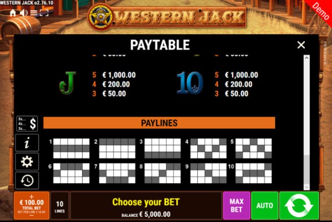 Western Jack screenshot