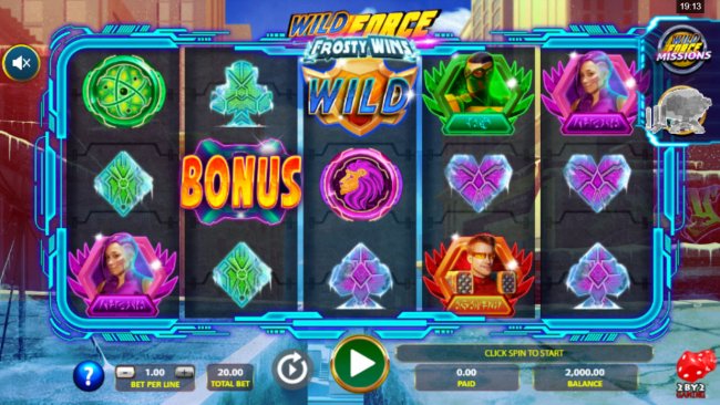 Wild Force Frosty Wins by Free Slots 247