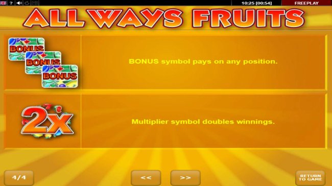 All Ways Fruits by Free Slots 247