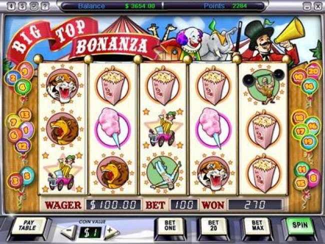 Big Top Bonanza by Free Slots 247