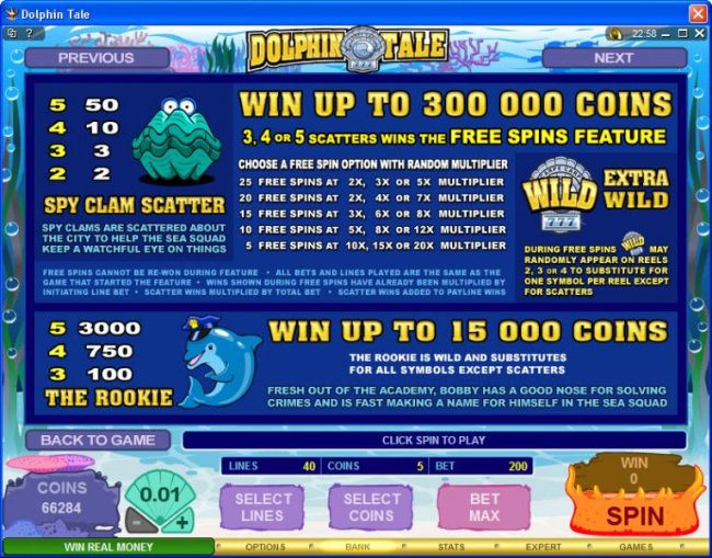 Dolphin Tale by Free Slots 247
