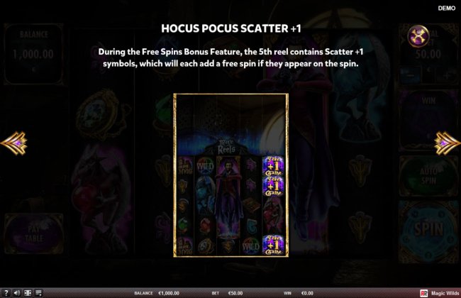 Hocus Pocus Scatter +1 - Free Slots 247