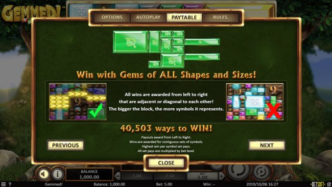 Gemmed! by Free Slots 247