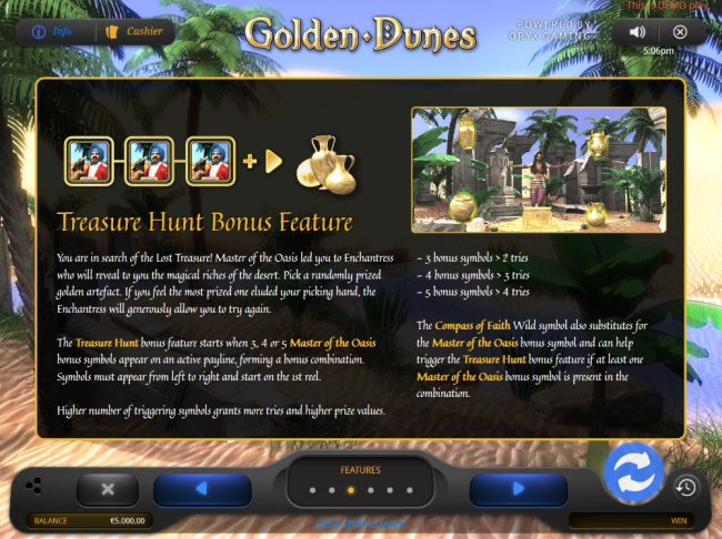 Golden Dunes screenshot