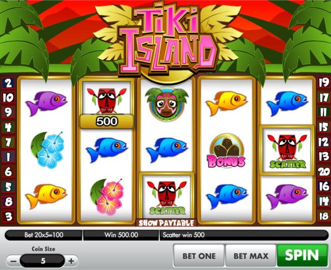 Free Slots 247 image of Tiki Island