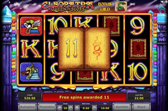 Cleopatra Queen of Slots screenshot