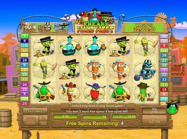 Freaky Wild West by Free Slots 247