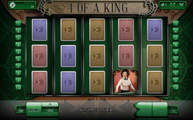 4 of a King by Free Slots 247