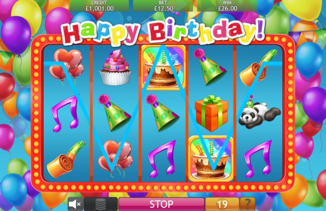 Happy Birthday by Free Slots 247