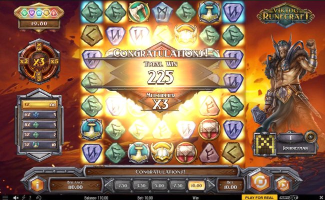 Free Spins ffeature triggers a 225 coin win. - Free Slots 247