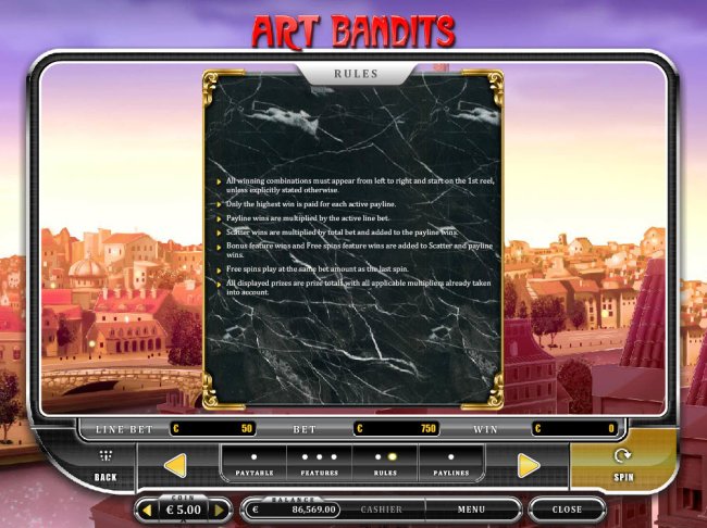 Art Bandits by Free Slots 247