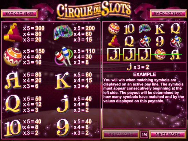 Cirque du Slots by Free Slots 247