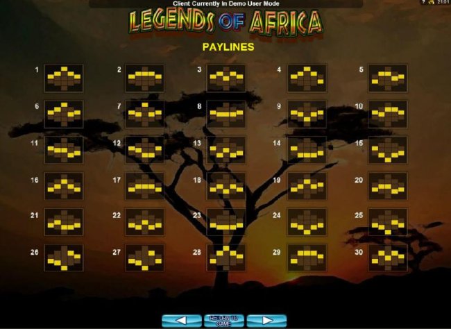 Legends of Africa screenshot