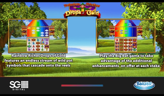 Free Slots 247 image of Rainbow Riches Drops of Gold