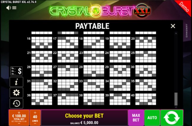 Crystal Burst XXL by Free Slots 247