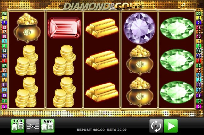 Free Slots 247 image of Diamond & Gold
