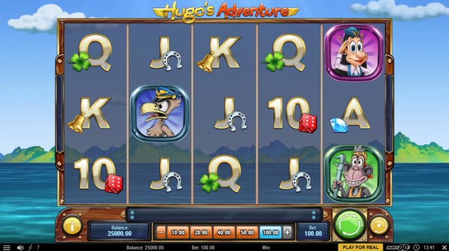 Free Slots 247 image of Hugo's Adventure