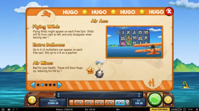 Hugo's Adventure by Free Slots 247