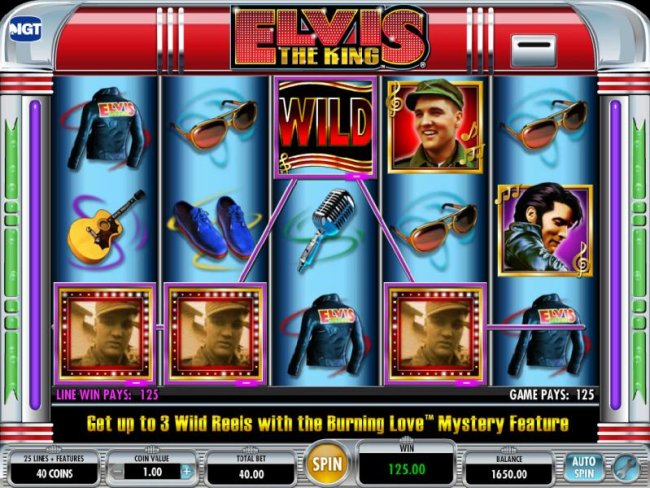 Free Slots 247 image of Elvis the King