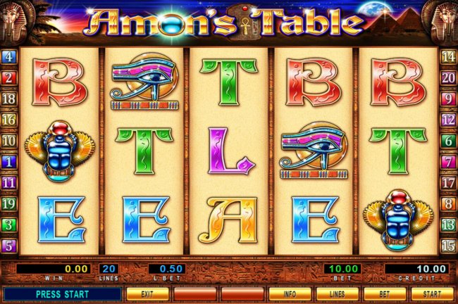 Free Slots 247 image of Amon's Table