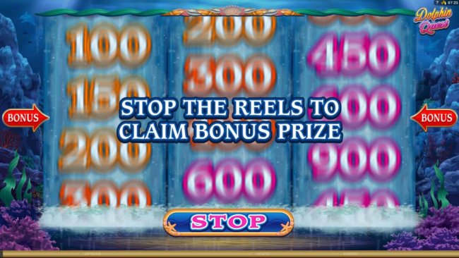 stop the reels to claim bonus prize by Free Slots 247