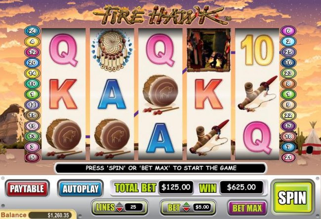Free Slots 247 image of Fire Hawk
