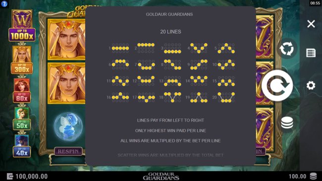 Free Slots 247 image of Goldaur Guardians