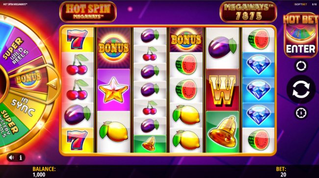 Hot Spin Megaways by Free Slots 247