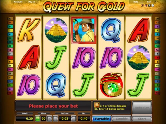 Quest for Gold by Free Slots 247