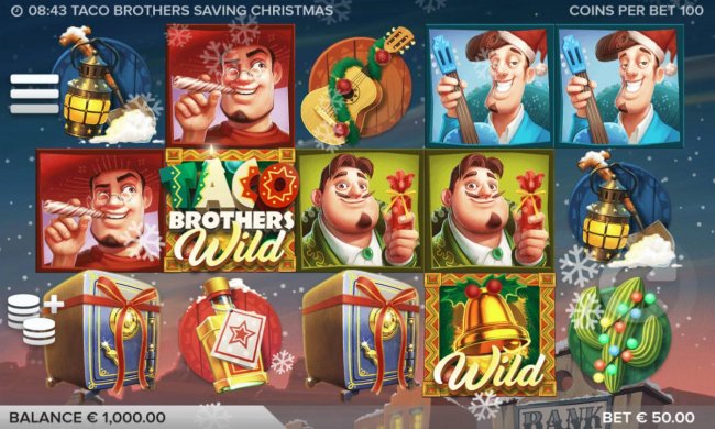 Taco Brothers Saving Christmas by Free Slots 247