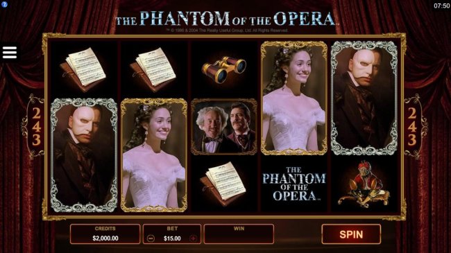 The Phantom of the Opera by Free Slots 247