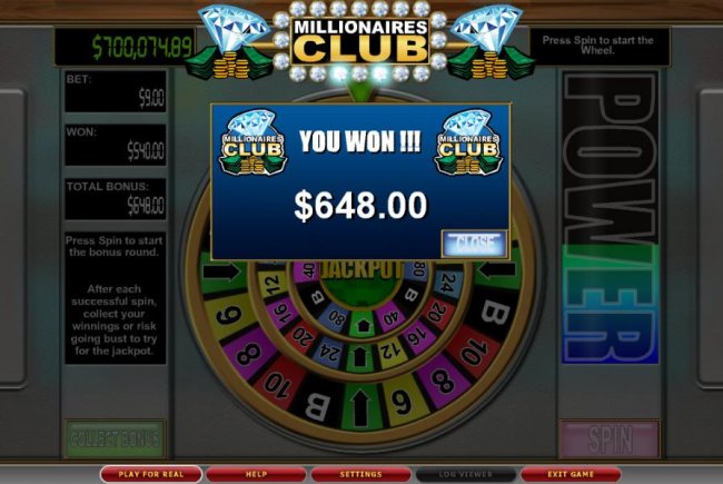 Free Slots 247 image of Millionaires Club II