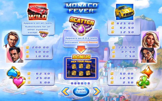 Free Slots 247 image of Monaco Fever