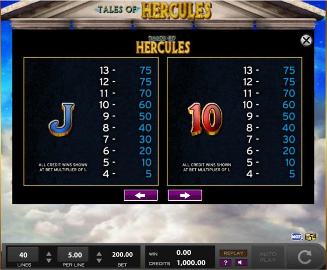 Free Slots 247 image of Tales of Hercules
