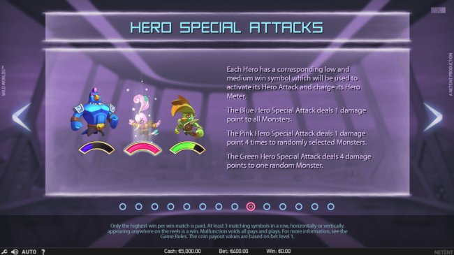 Hero Special Attacks - Free Slots 247